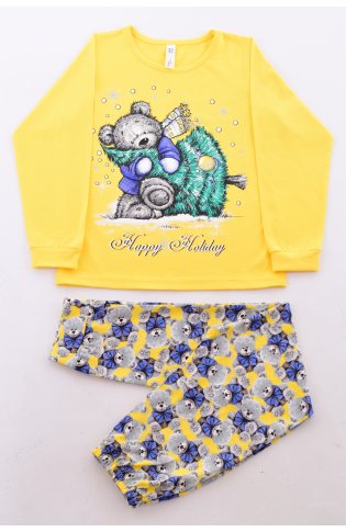 Пижама подростковая 12-087а (лимон) от компании Новое Кимоно, г. Иваново