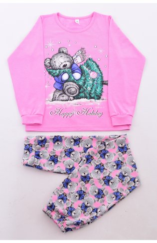 Пижама подростковая 12-087 (розовый) от компании Новое Кимоно, г. Иваново