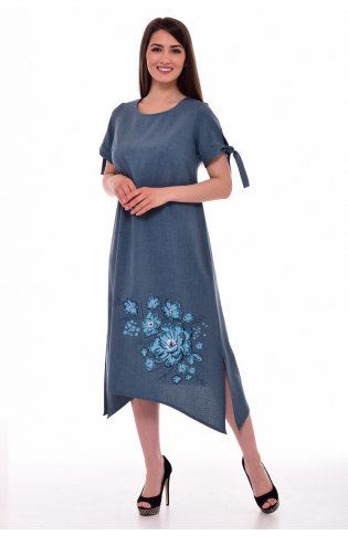 *Платье женское Ф-1-34з (полынь) от компании Новое Кимоно, г. Иваново