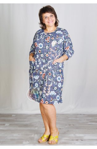 Платье "Соцветие" от компании Палитра-Текстиль (ИП Баранова Н.В.), г. Кохма