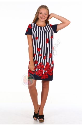 Платье "Рози" от компании Палитра-Текстиль (ИП Баранова Н.В.), г. Кохма