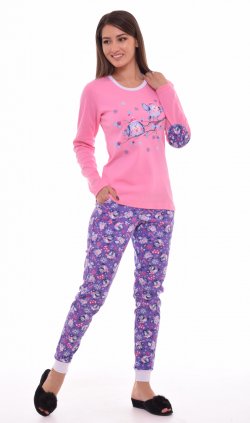 Пижама женская 1-120а (розовый) от компании Новое Кимоно, г. Иваново