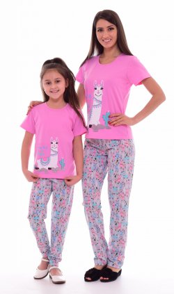 Пижама женская 1-141а (розовый) от компании Новое Кимоно, г. Иваново