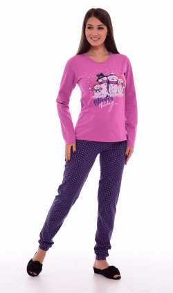 Пижама женская 1-165а (розовый) от компании Новое Кимоно, г. Иваново