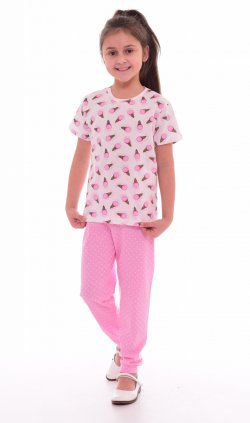 Пижама подростковая 12-036а (розовый) от компании Новое Кимоно, г. Иваново
