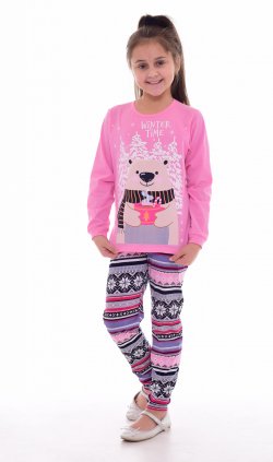 Пижама подростковая 12-069а (розовый) от компании Новое Кимоно, г. Иваново