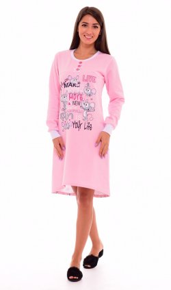 Сорочка женская 2-40 (розовый) от компании Новое Кимоно, г. Иваново