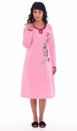 Сорочка женская 2-41 (розовый) от компании Новое Кимоно, г. Иваново