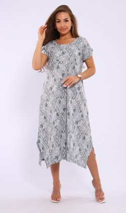 Платье женское 4-110б (зеленый) от компании Новое Кимоно, г. Иваново