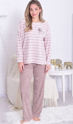Пижама женская 5-304г (пудра) от компании Новое Кимоно, г. Иваново