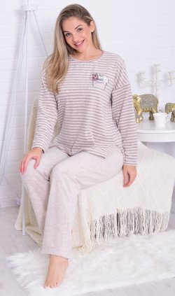 Пижама женская 5-304в (кремовый) от компании Новое Кимоно, г. Иваново