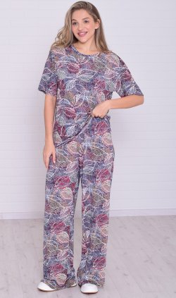 Костюм женский 5-353б (красный) от компании Новое Кимоно, г. Иваново