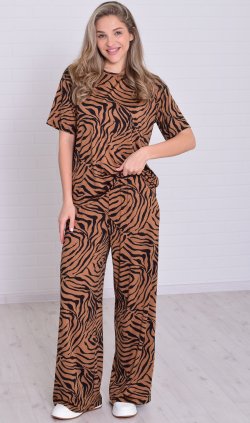 Костюм женский 5-353ж (кофе) от компании Новое Кимоно, г. Иваново