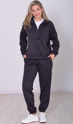 Костюм женский 5-354е (графит) от компании Новое Кимоно, г. Иваново