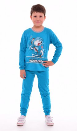 Пижама детская 7-117а (ментол) от компании Новое Кимоно, г. Иваново