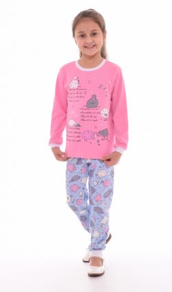 Пижама детская 7-173а (розовый) от компании Новое Кимоно, г. Иваново