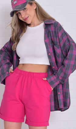Шорты женские 8-052г (фуксия) от компании Новое Кимоно, г. Иваново