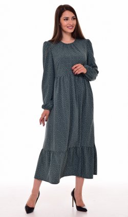 *Платье женское Ф-1-069 (изумруд) от компании Новое Кимоно, г. Иваново