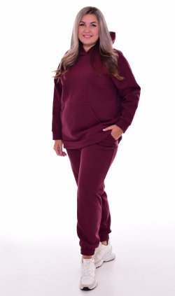 Костюм женский 5-305б (винный) от компании Новое Кимоно, г. Иваново