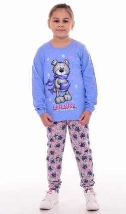 Пижама детская 7-296а (розовый) Тедди от компании Новое Кимоно, г. Иваново