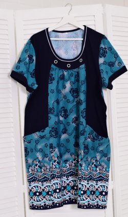 Туника женская 6-51в (зеленый) от компании Новое Кимоно, г. Иваново