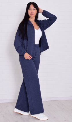Костюм женский 5-345в (джинсовый) от компании Новое Кимоно, г. Иваново