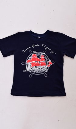 Футболка детская 7-11 (синий) от компании Новое Кимоно, г. Иваново