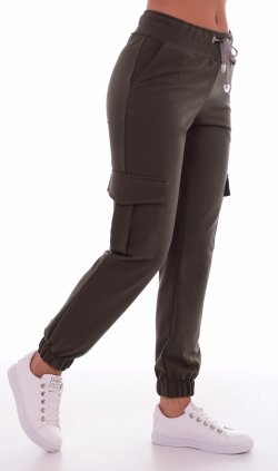 *Брюки женские Ф-8-02б (хаки) от компании Новое Кимоно, г. Иваново