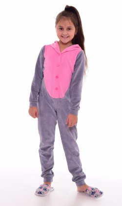 Пижама детская Кигуруми Мишка 7-241а (розовый), от компании Новое Кимоно, г. Иваново