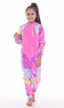 Пижама детская Кигуруми Единорог 7-268 (розовый) от компании Новое Кимоно, г. Иваново
