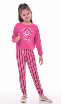 Пижама детская 7-272 (розовый) Бык от компании Новое Кимоно, г. Иваново