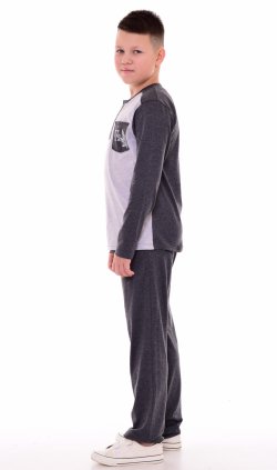 Пижама подростковая 11-041 (серый) от компании Новое Кимоно, г. Иваново