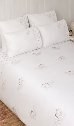 Элитное постельное белье Luxberry Брэкфаст, перкаль от компании Ассорти Комфорт, г. Иваново