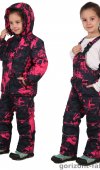 Детский зимний костюм Морозко розовый от компании Горизонт-Текстиль, г. Иваново