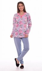 Пижама женская 1-101а (розовый) от компании Новое Кимоно, г. Иваново