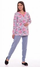 Пижама женская 1-101а (розовый) от компании Новое Кимоно, г. Иваново