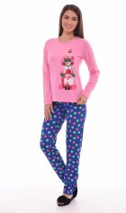 Пижама женская 1-114 (розовый) от компании Новое Кимоно, г. Иваново