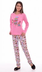 Пижама женская 1-127в (бледно-розовый) от компании Новое Кимоно, г. Иваново