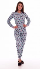 Пижама женская 1-144 комбинезон (голубой) от компании Новое Кимоно, г. Иваново