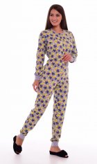 Пижама женская 1-144б комбинезон (лимон) от компании Новое Кимоно, г. Иваново