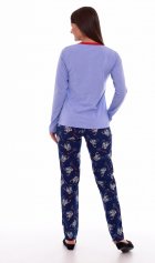 Пижама женская 1-147а (голубой) от компании Новое Кимоно, г. Иваново