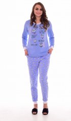 Пижама женская 1-174 (голубой) от компании Новое Кимоно, г. Иваново