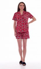 Пижама женская 1-178б (красный) от компании Новое Кимоно, г. Иваново