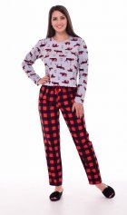 Пижама женская 1-192 (красный) от компании Новое Кимоно, г. Иваново