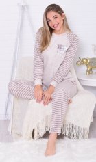 Пижама женская 1-248а (какао) от компании Новое Кимоно, г. Иваново Пижама женская 1-248а (какао) от компании Новое Кимоно, г. Иваново