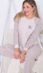 Пижама женская 1-248а (какао) от компании Новое Кимоно, г. Иваново