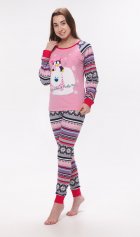 Пижама женская 1-76в (малина+розовый) от компании Новое Кимоно, г. Иваново