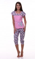 Пижама женская 1-79б (розовый) от компании Новое Кимоно, г. Иваново
