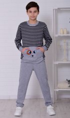 Костюм подростковый 11-029 (серый) от компании Новое Кимоно, г. Иваново