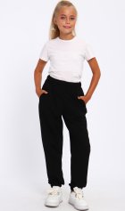 Брюки подростковые 11-071 (черный) от компании Новое Кимоно, г. Иваново